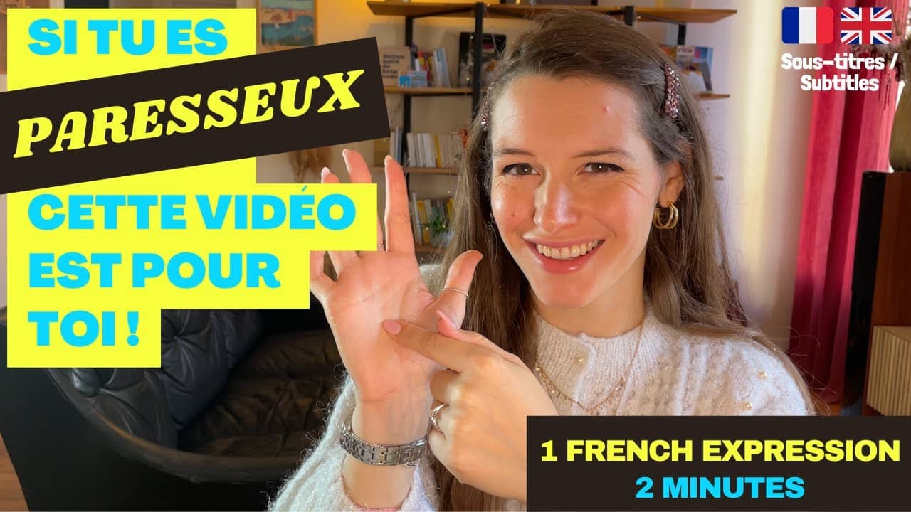 Learn French in 2 Minutes - French Idiom: Avoir un poil dans la main