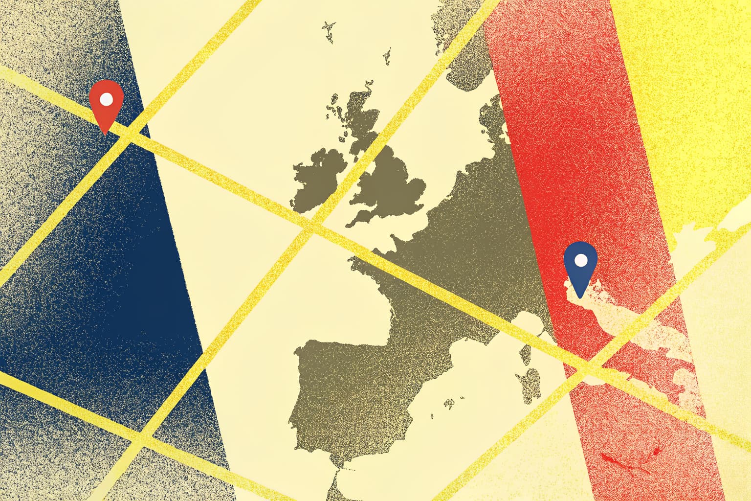 French Prepositions for Places: En, Au, À, Dans - The Complete Rules