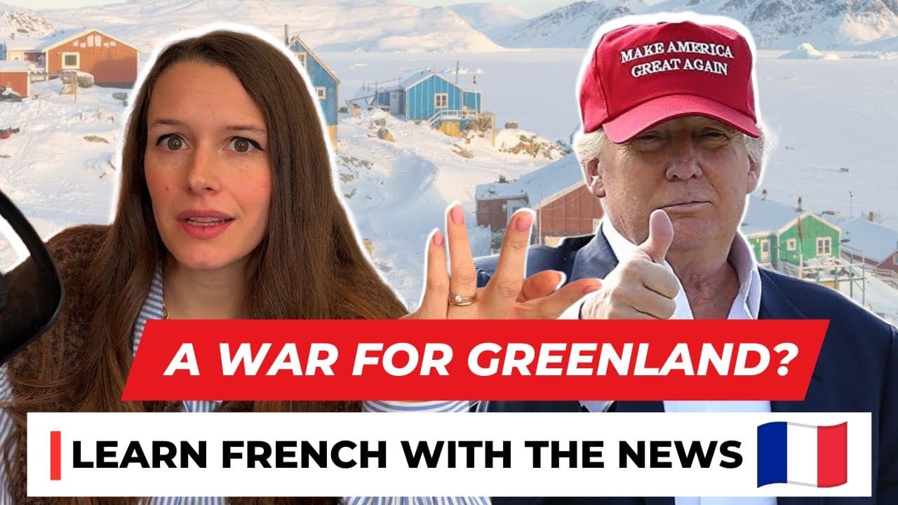 Trump, Europe and the Greenland Crisis Explained in French - News #34