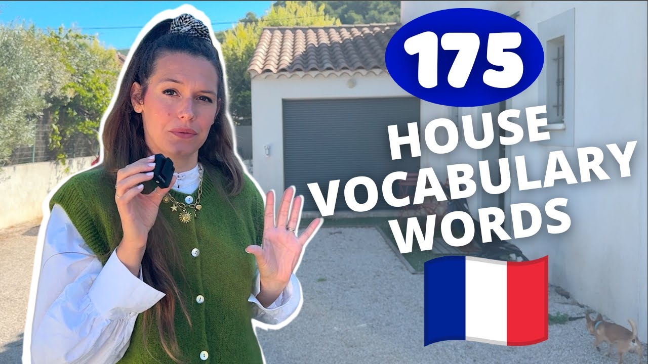 House Vocabulary in French : 175 words 🇫🇷